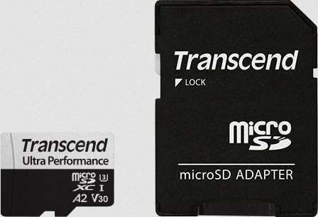 Transcend Ultra Performance 340S, microSD UHS-I U3, A2, V30
