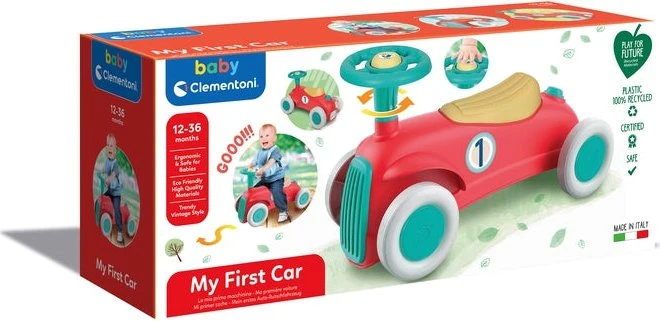 Clementoni Mein erstes Auto - Rutschfahrzeug