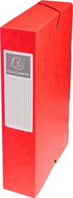 Exacompta Archivbox Colorspan Karton 60mm, A4, rot, 8er-Pack