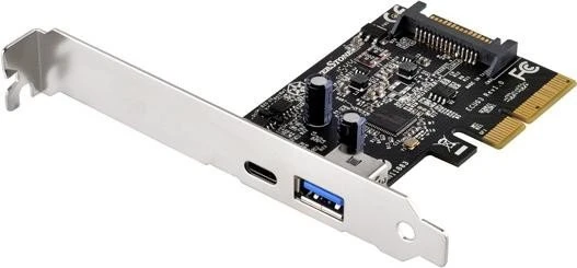 SilverStone ECU03, 1x USB-A 3.1, 1x USB-C 3.1, PCIe 2.0 x2