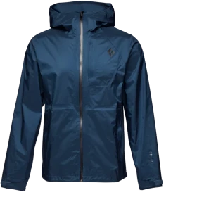 Black Diamond Treeline Rain Shell Funktionsjacke indigo (Herren)