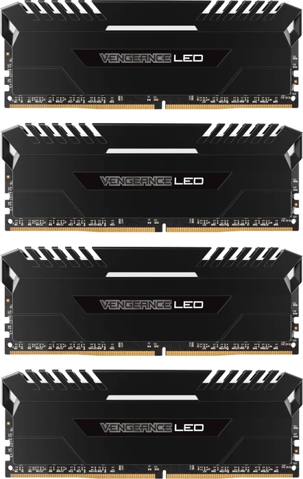 Corsair Vengeance LED weiß UDIMM 32GB Kit, DDR4-3000, CL15-17-17-35