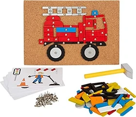 Legler Small Foot Hämmerchenspiel Fahrzeuge der Stadt