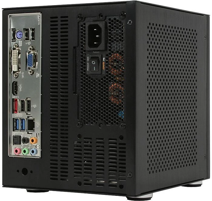 Cooltek Coolcube Mini schwarz, Mini-ITX