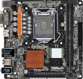ASRock H110M-ITX/ac (Intel 1151)