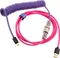Ducky Premicord Spiralkabel USB-C auf USB-A, Tastaturkabel (Spiral-Textilkabel), 1.8m, Joker Vorschaubild