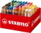 STABILO Woody 3in1 mit 4 Anspitzern Wachsmalstift sortiert, Display, 76er-Pack Vorschaubild