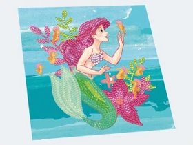 Craft Buddy Crystal Art Card Kit Ariel