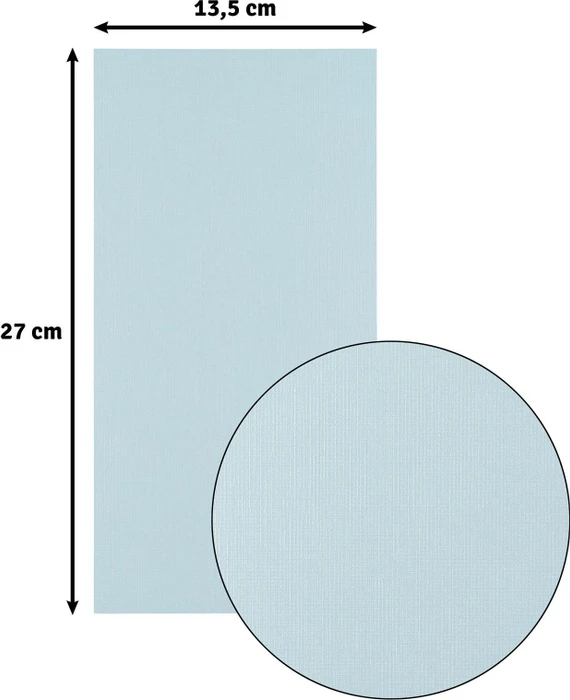 Vaessen Creative Leinenkarton 27x13,5cm Glacier, 100 Blatt