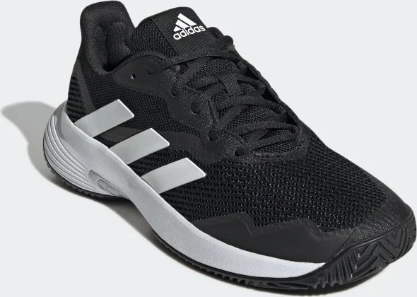 adidas Courtjam Control core black/cloud white/silver metallic (Damen)