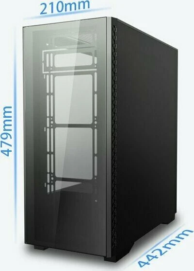 DeepCool Matrexx 50 ADD-RGB 3F, Glasfenster