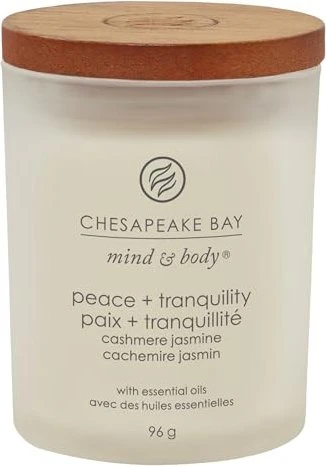 Chesapeake Bay Candle Peace + Tranquility Cashmere Jasmine Duftkerze, 96g