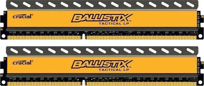Crucial Ballistix Tactical LP UDIMM 16GB Kit, DDR3L-1600, CL8-8-8-24