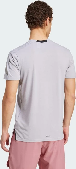 adidas Designed for Training Workout Funktionsshirt kurzarm glory grey mel. (Herren)