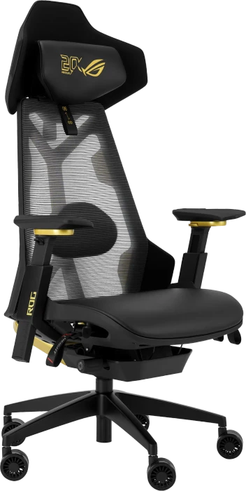 ASUS ROG Destrier Edition 20 Gamingstuhl, schwarz/gold