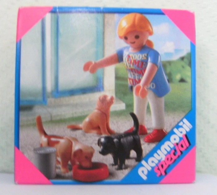 playmobil Special Frau mit Welpen