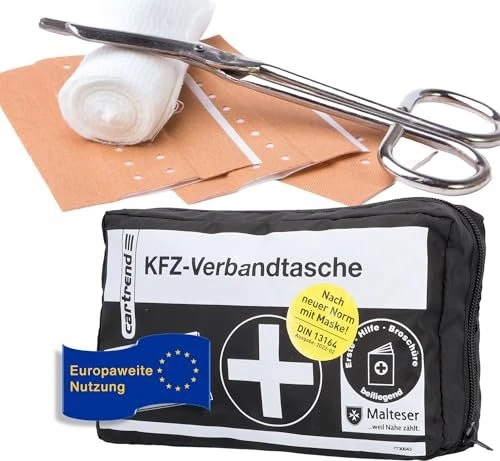 Cartrend Verbandtasche schwarz