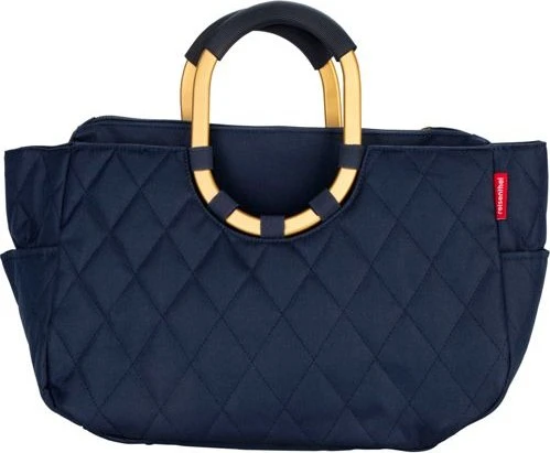 Reisenthel Loopshopper M rhombus midnight gold