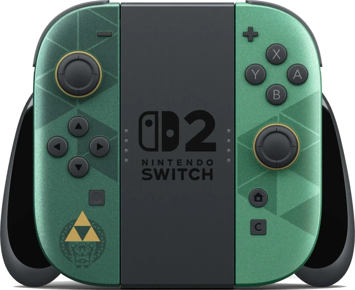 Nintendo Switch 2 - The Legend of Zelda 40th Anniversary Edition schwarz/grün/gold