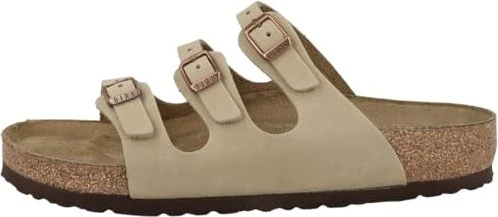 Birkenstock Florida Naturleder tobacco brown (Damen)