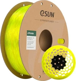eSUN eTPU-95A, Transparent Yellow, Spule, 1.75mm, 1.00kg