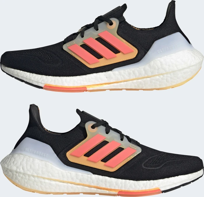adidas Ultraboost 22 core black/turbo/flash orange (Herren)