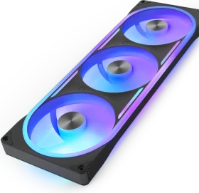 NZXT F Series F420U Ultra RGB Single-Frame Fan Unit, schwarz, LED-Steuerung, 3x 140mm