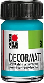 Marabu Decormatt Acryl Acrylfarbe, karibik, 15ml