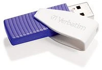 Verbatim Store 'n' Go Swivel 64GB violett, USB-A, USB 2.0