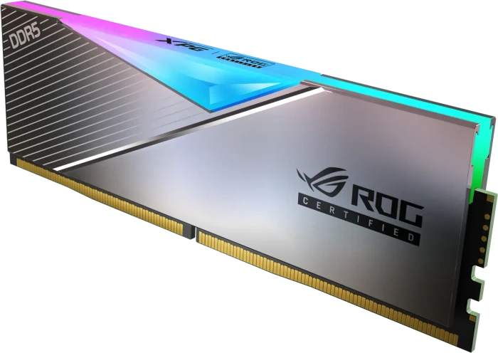 ADATA XPG LANCER RGB ROG Certified UDIMM 48GB Kit, DDR5-7200, CL34-46-46, 1RX8
