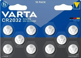 Varta Power on Demand CR2032, 10er-Pack