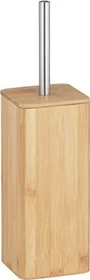 Wenko Bambusa WC-Garnitur braun Holz