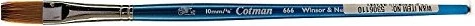 Winsor & Newton Series 666 Cotman Watercolour Brush One Stroke 10mm