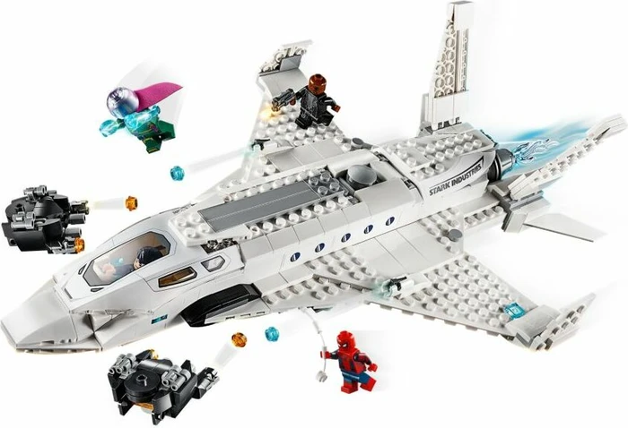 LEGO Marvel Super Heroes Spielset - Starks Jet und der Drohnenangriff