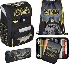 scooli Easy Start Batman Schultaschen-Set, 5-tlg.