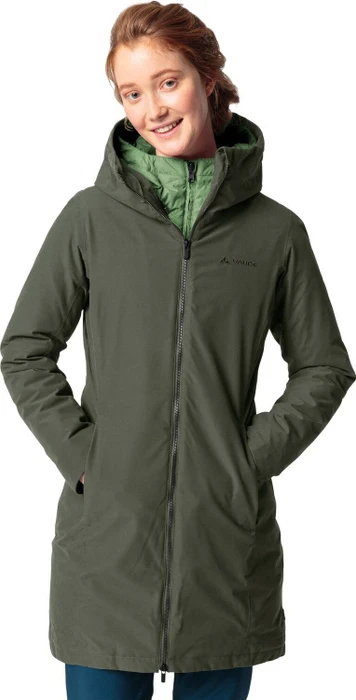 Vaude Annecy 3in1 III Funktionsmantel khaki (Damen)