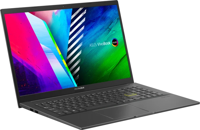 ASUS VivoBook 15 OLED K513EA-L13165W, Indie Black, Core i5-1135G7, 8GB RAM, 512GB SSD, DE