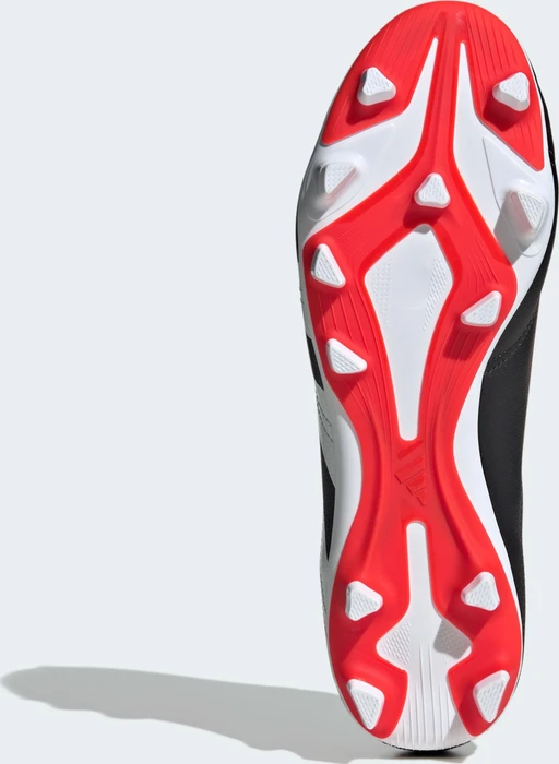 adidas Predator Club FXG core black/cloud white/solar red