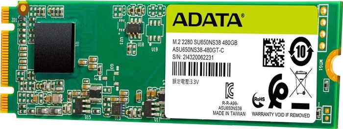 ADATA Ultimate SU650 512GB, M.2 2280 / B-M-Key / SATA 6Gb/s