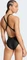 adidas 3-Streifen C-Back Badeanzug schwarz/weiß (Damen) Vorschaubild