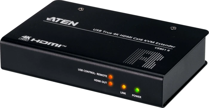 ATEN CE801, USB True 4K HDMI Cat 6 KVM Extender