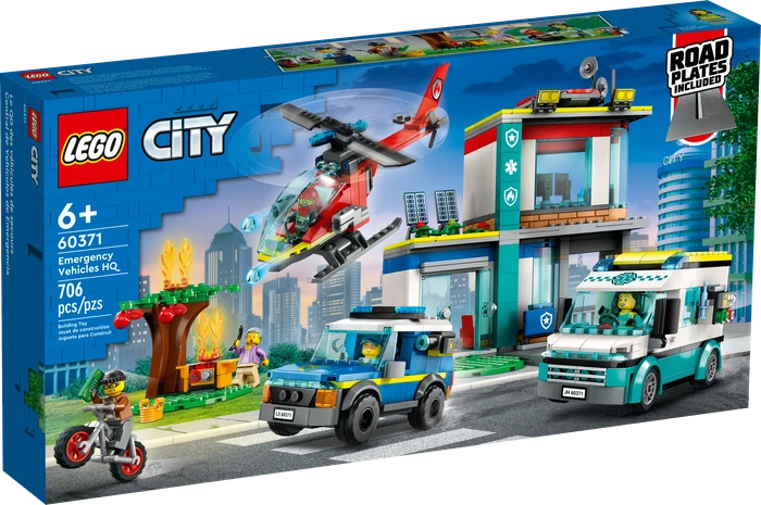 LEGO City - Hauptquartier der Rettungsfahrzeuge