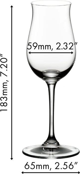 Riedel Vinum Cognac Hennessy Cognacglas, 2 Stück