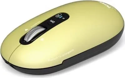 Port Designs Pure Mac Bluetooth Rechargeable Mouse, Lemon, Bluetooth