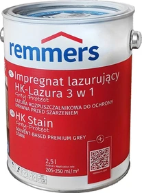 Remmers HK-Lasur 3in1 Grey-Protect wassergrau, 2.5l