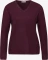 Street One Kuscheliger V-Neck Pullover wildberry red (Damen) Vorschaubild