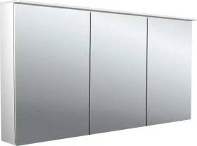 Emco Pure 2 Design LED-Lichtspiegelschrank 140cm, mit Lichtsegel, 3 Türen