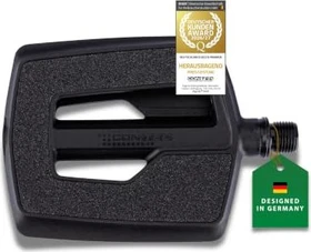 Contec Quick Deluxe+ Plattformpedale schwarz