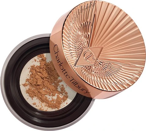 Charlotte Tilbury Airbrush Flawless Blur Loose Powder translucent tan deep, 15g