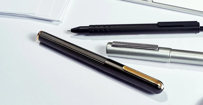 Lamy imporium schwarz/gold, rechte Hand, extra fein